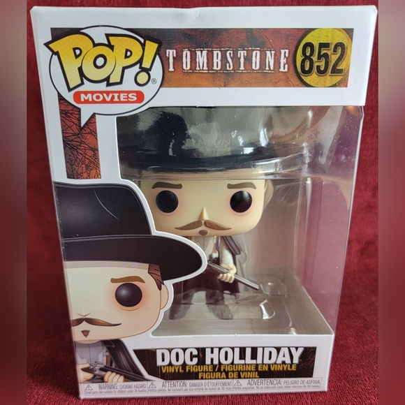 Doc holiday funko # 852 (nib) With pop protector - Picture 2 of 7